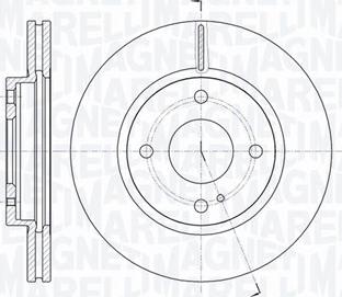 Magneti Marelli 361302040108 - Jarrulevy inparts.fi