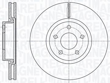 Magneti Marelli 361302040116 - Jarrulevy inparts.fi