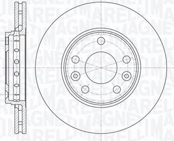 Magneti Marelli 361302040110 - Jarrulevy inparts.fi