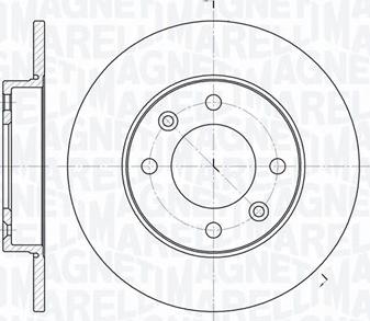 Magneti Marelli 361302040111 - Jarrulevy inparts.fi