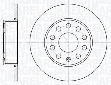 Magneti Marelli 361302040117 - Jarrulevy inparts.fi