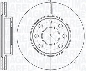 Magneti Marelli 361302040184 - Jarrulevy inparts.fi