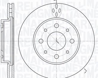 Magneti Marelli 361302040186 - Jarrulevy inparts.fi