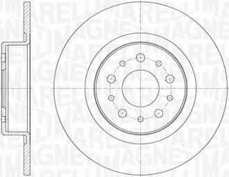 Magneti Marelli 361302040139 - Jarrulevy inparts.fi