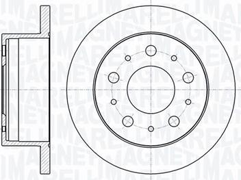 Magneti Marelli 361302040135 - Jarrulevy inparts.fi