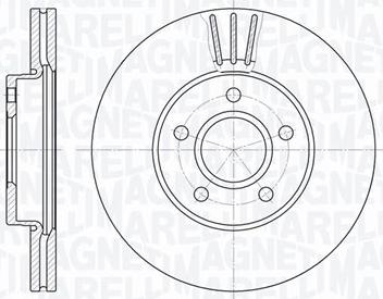 Magneti Marelli 361302040136 - Jarrulevy inparts.fi