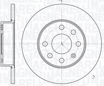 Magneti Marelli 361302040129 - Jarrulevy inparts.fi