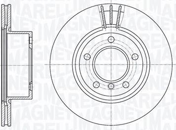 Magneti Marelli 361302040128 - Jarrulevy inparts.fi