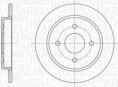 Magneti Marelli 361302040171 - Jarrulevy inparts.fi