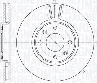 Magneti Marelli 361302040172 - Jarrulevy inparts.fi