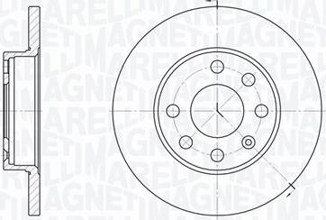 Magneti Marelli 361302040177 - Jarrulevy inparts.fi