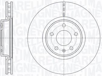 Magneti Marelli 361302040805 - Jarrulevy inparts.fi