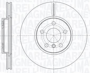 Magneti Marelli 361302040802 - Jarrulevy inparts.fi