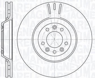 Magneti Marelli 361302040814 - Jarrulevy inparts.fi