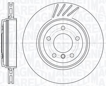 Magneti Marelli 361302040811 - Jarrulevy inparts.fi