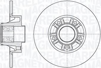 Magneti Marelli 361302040817 - Jarrulevy inparts.fi