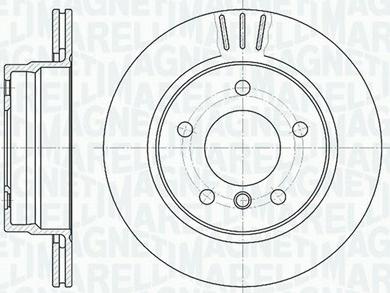 Magneti Marelli 361302040394 - Jarrulevy inparts.fi