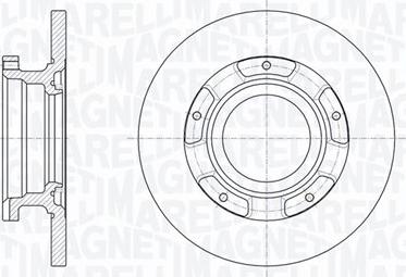 Magneti Marelli 361302040345 - Jarrulevy inparts.fi