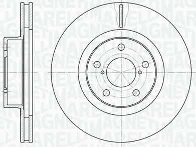 Magneti Marelli 361302040348 - Jarrulevy inparts.fi