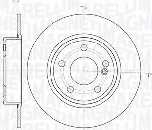 Magneti Marelli 361302040359 - Jarrulevy inparts.fi