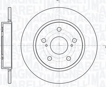 Magneti Marelli 361302040355 - Jarrulevy inparts.fi