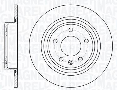 Magneti Marelli 361302040361 - Jarrulevy inparts.fi