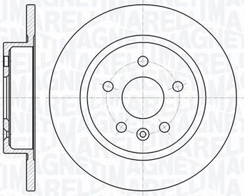 Magneti Marelli 361302040363 - Jarrulevy inparts.fi