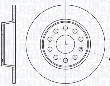 Magneti Marelli 361302040367 - Jarrulevy inparts.fi