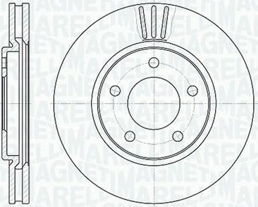 Magneti Marelli 361302040306 - Jarrulevy inparts.fi