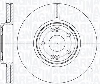 Magneti Marelli 361302040308 - Jarrulevy inparts.fi