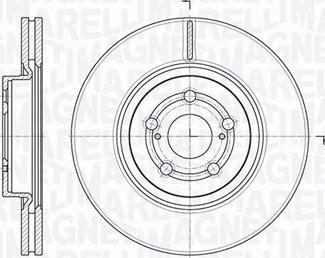 Magneti Marelli 361302040302 - Jarrulevy inparts.fi