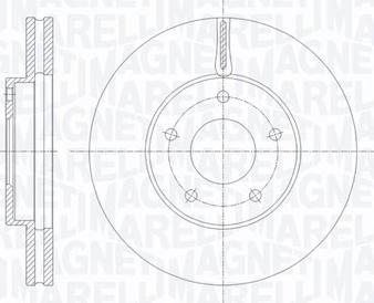 Magneti Marelli 361302040314 - Jarrulevy inparts.fi