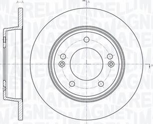 Magneti Marelli 361302040381 - Jarrulevy inparts.fi