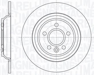 Magneti Marelli 361302040335 - Jarrulevy inparts.fi