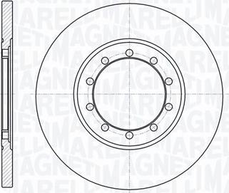 Magneti Marelli 361302040333 - Jarrulevy inparts.fi