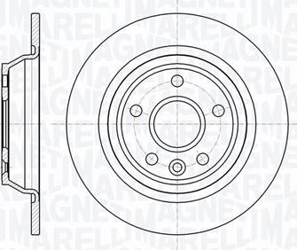 Magneti Marelli 361302040337 - Jarrulevy inparts.fi