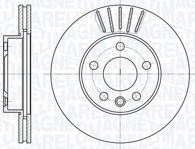 Magneti Marelli 361302040324 - Jarrulevy inparts.fi