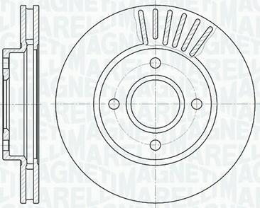 Magneti Marelli 361302040326 - Jarrulevy inparts.fi