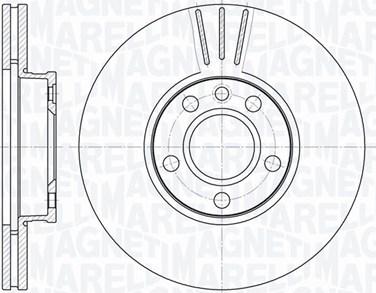 Magneti Marelli 361302040320 - Jarrulevy inparts.fi