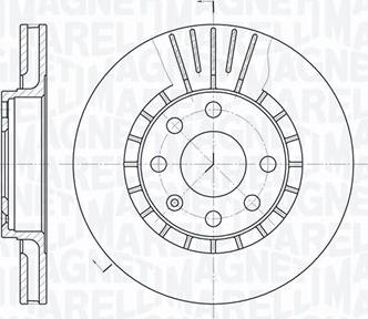 Magneti Marelli 361302040328 - Jarrulevy inparts.fi