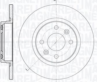 Magneti Marelli 361302040327 - Jarrulevy inparts.fi