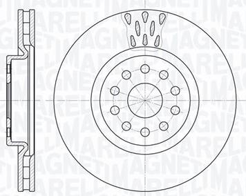 Magneti Marelli 361302040374 - Jarrulevy inparts.fi