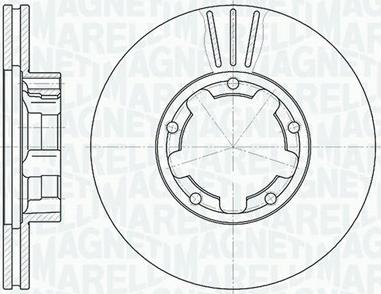 Magneti Marelli 361302040376 - Jarrulevy inparts.fi