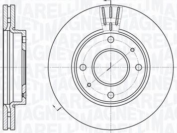 Magneti Marelli 361302040294 - Jarrulevy inparts.fi