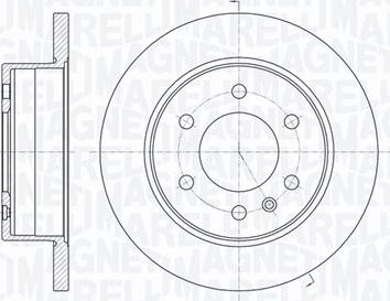 Magneti Marelli 361302040295 - Jarrulevy inparts.fi