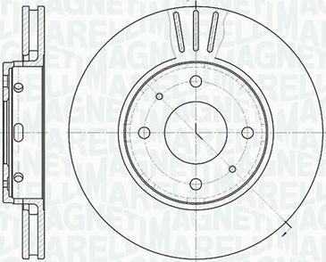 Magneti Marelli 361302040290 - Jarrulevy inparts.fi