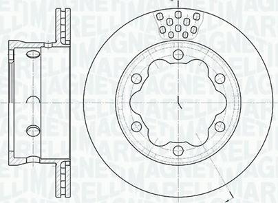 Magneti Marelli 361302040298 - Jarrulevy inparts.fi