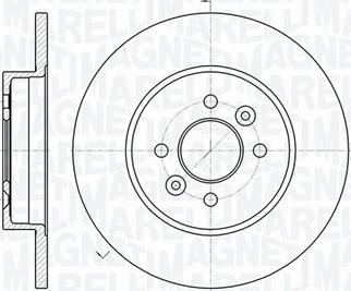 Magneti Marelli 361302040293 - Jarrulevy inparts.fi