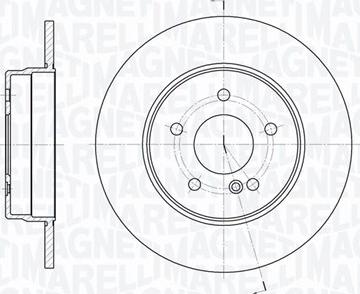 Magneti Marelli 361302040249 - Jarrulevy inparts.fi