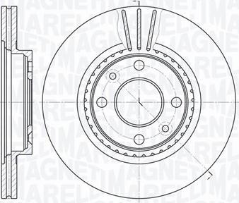 Magneti Marelli 361302040240 - Jarrulevy inparts.fi